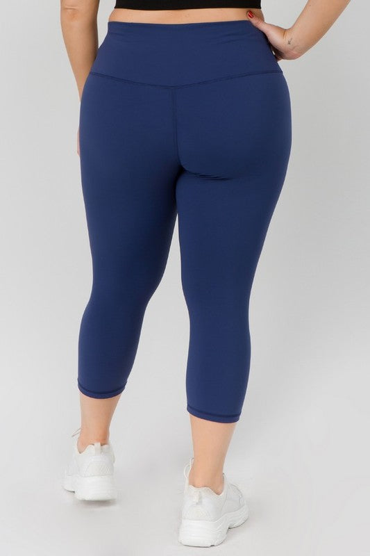 Buttery Soft Capri Activewear  Leggings